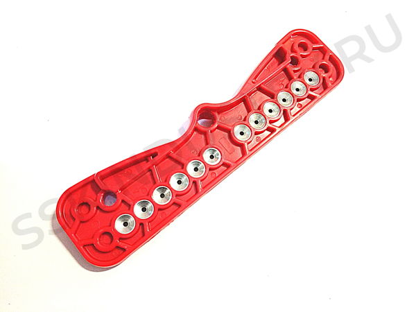 Установочный шаблон REZE, для петли на раму 3 мм, красный