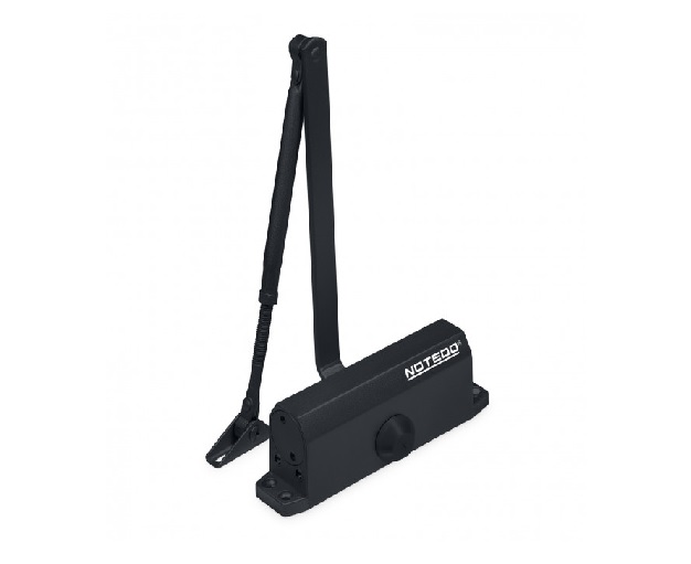 Доводчик NOTEDO DC-120-I, EN3/4/5, 140 кг, 1200 мм, RAL 9005 чёрный Доводчик NOTEDO DC-120-I, EN3/4/5, 140 кг, 1200 мм, RAL 9005 чёрный