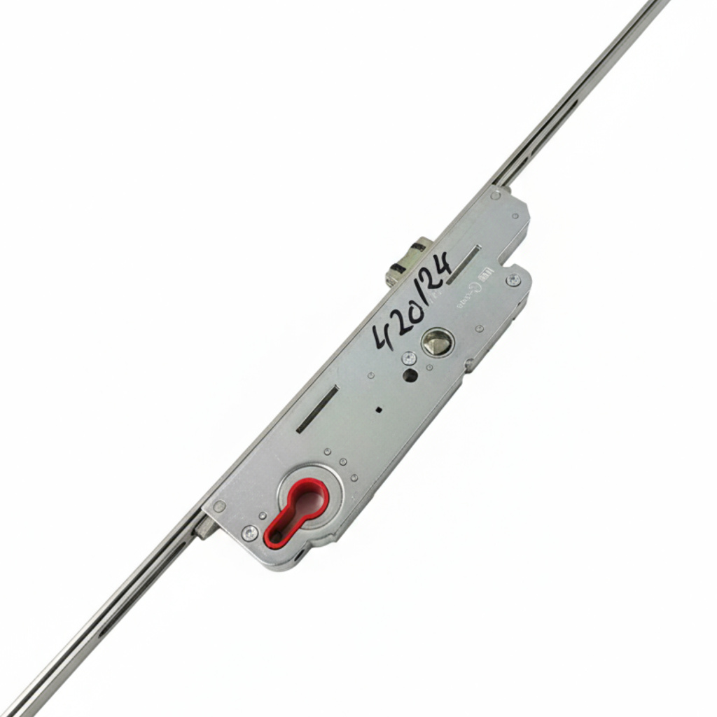 Замок REZE многозапорный 35/92, с управлением от ключа 1850-2200 мм, с роликом и цапфами